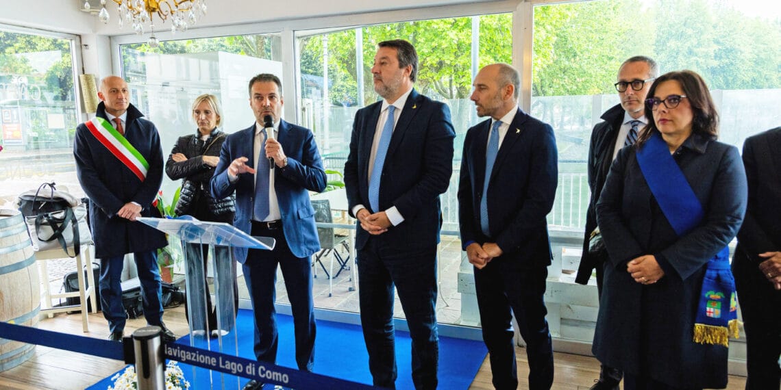Inaugurata la motonave ibrida “Olimpia”