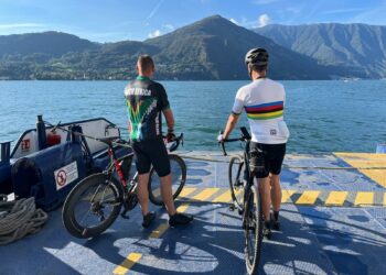 Traghetto gratis per i ciclisti: Navigazione Laghi lancia l’iniziativa